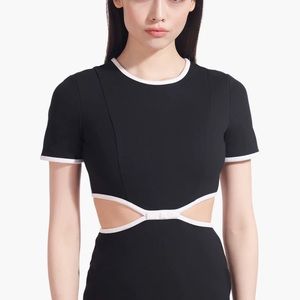 Staud fig dress black - worn once